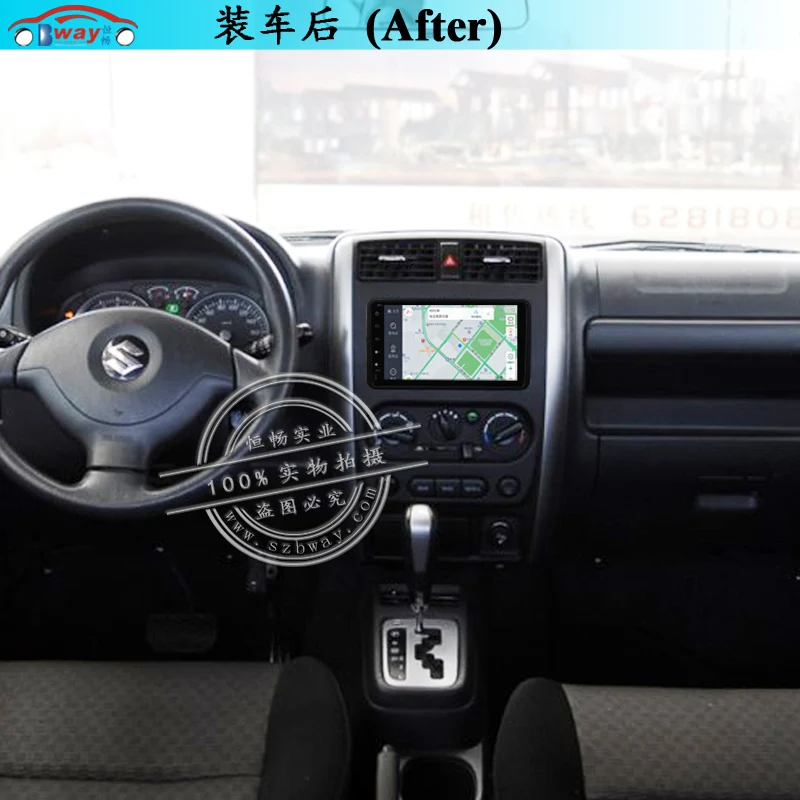 Cheap Bway 7" car radio stereo for SUZUKI JIMNY android 7.0 car dvd player with bluetooth,GPS,SWC,wifi,Mirror link 5