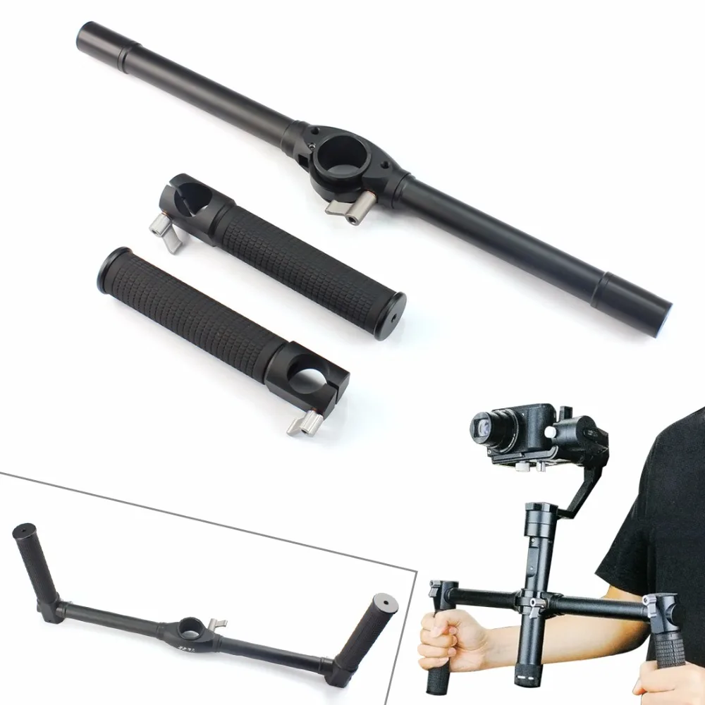 bilder für Zhiyun Kran Extended Griff Bar Dual Handheld Grip Bracket Kit Für Zhiyun Kran/Kran M Kamera Gimbal Zubehör F19647 bilder für Zhiyun Kran Extended Griff Bar Dual Handheld Grip Bracket Kit Für Zhiyun Kran/Kran M Kamera Gimbal Zubehör F19647