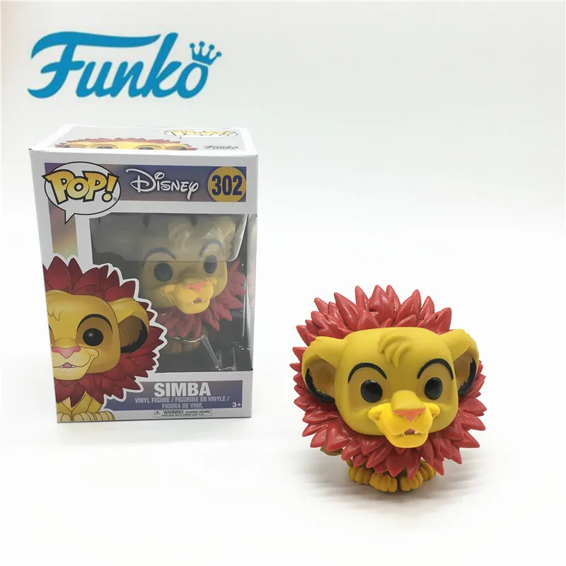 

Original FUNKO POP Animation- lion Wang Simba- Action Figure Toys for Friend Children Birthday Gift Collection For Movie Fans