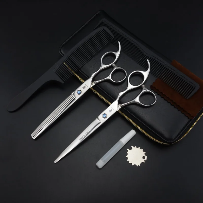 

SMITH CHU Professional Hairdressing scissors 7 inch Cutting & Thinning scissors Barber shears S035