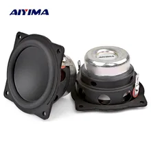 AIYIMA 2Pcs 2Inch Mini Audio Portable Speakers 4Ohm 20W Full Range Bluetooth Speaker For DIY Home Theater