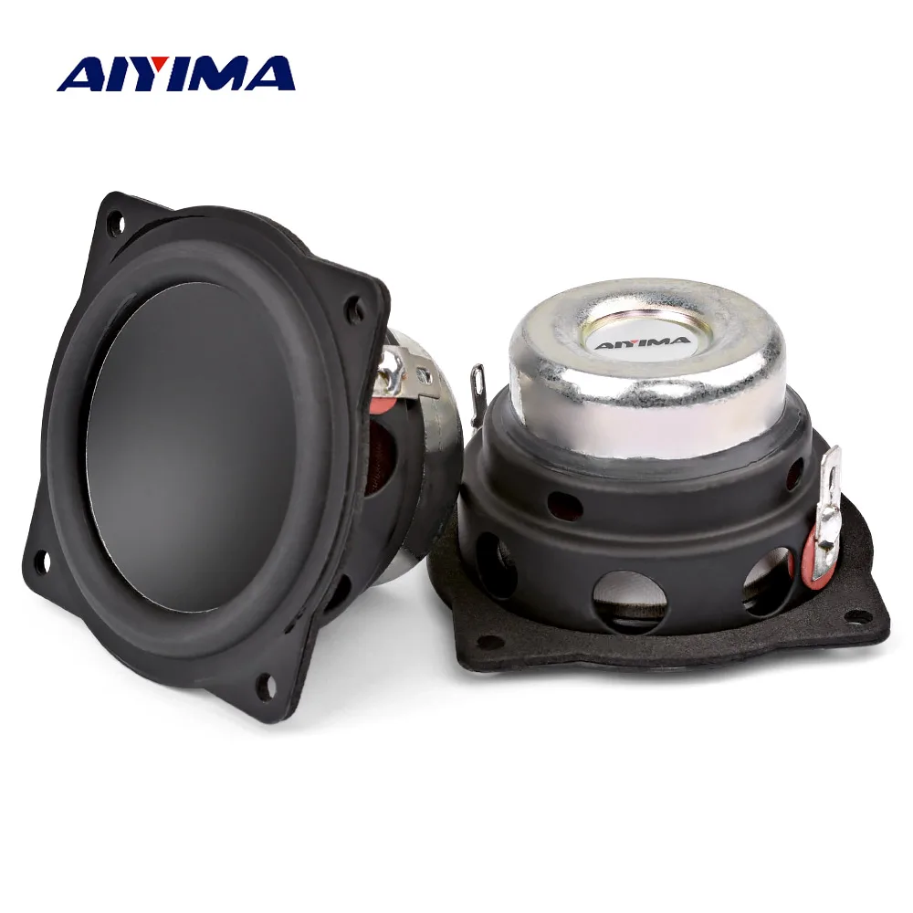 AIYIMA 2Pcs 2Inch Mini Audio Portable Speakers 4Ohm 20W Full Range Bluetooth Speaker For DIY Home Theater AIYIMA 2Pcs 2Inch Mini Audio Portable Speakers 4Ohm 20W Full Range Bluetooth Speaker For DIY Home Theater