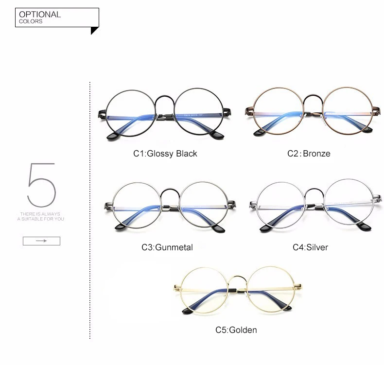Круглые очки для чтения/компьютера, прозрачные очки с защитой от синего излучения, круглые оправы для очков