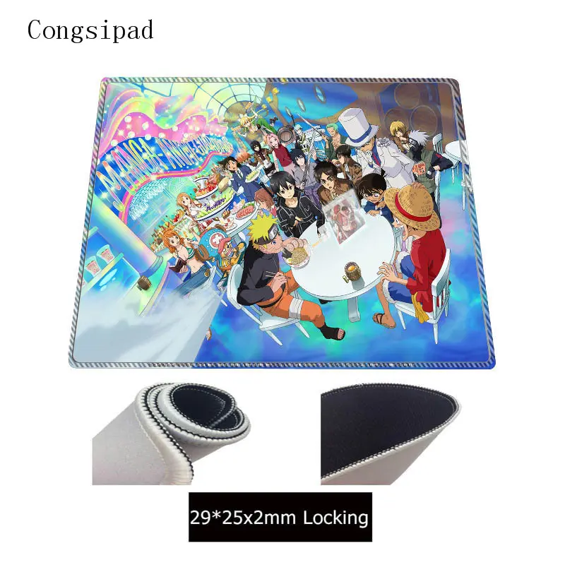  Congsipad 90*40cm one piece mouse pad gaming mouse pad large cartoon Anime rubber mouse pad Keyboar