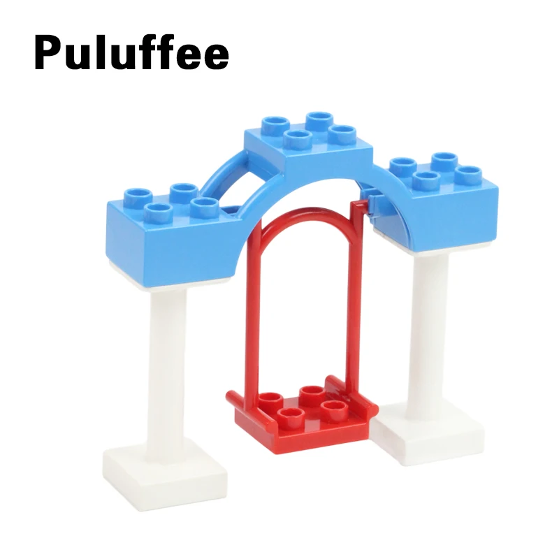 Large Building Block bricks DIY Classic Piece Big size set Swing Brick Toy accessories compatible Duplo Parts DIY Toys