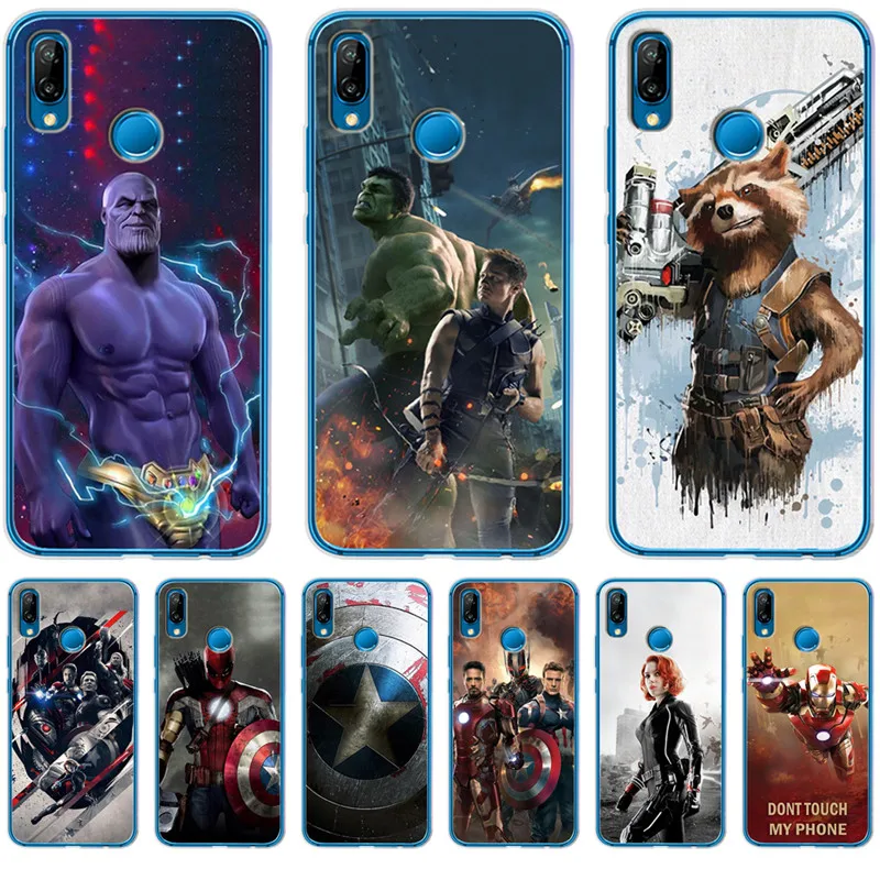 

Luxury Marvel Avengers Deadpool For Huawei Mate 9 10 20 P8 P9 P10 P20 P30 P Smart Lite Plus Pro Case Cover Coque Etui Groot hero