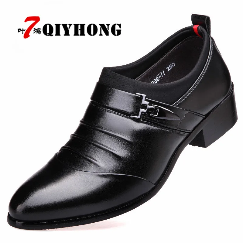 Eur 2 Cuir Lacets Ventes Appartements En Hommes 1 Qiyhong Chaudes 38 48 Taille Robe Conception Chaussures De Mode 3 Pu Marque D'affaires Casual qFx1Waw1g