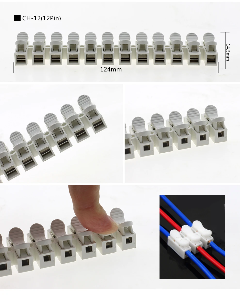 Виды клемм для соединения проводов в квартире