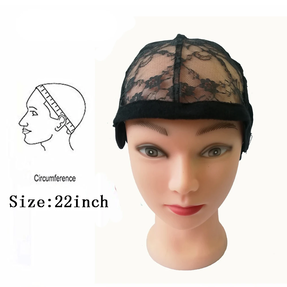 Weaving Wig Cap Rose Lace Mesh Base Machine Made Stretchy Net Medium Black 10pcs Weaving Wig Cap Rose Lace Mesh Base Machine Made Stretchy Net Medium Black 10pcs