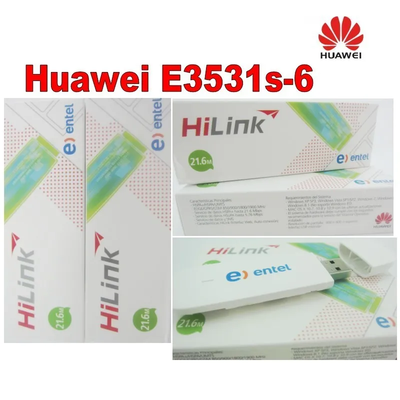 Лот 50 шт. Huawei e3531 3G USB, DHL доставка