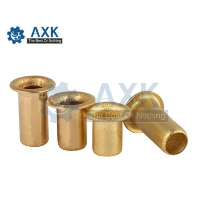 Rivet Nuts Circuit Board Brass Copper 100pcs M0.9*2.5 Gb876 Titanium Alloy Follow Pcb Fails Tubular Double-sided Axk | Строительство и