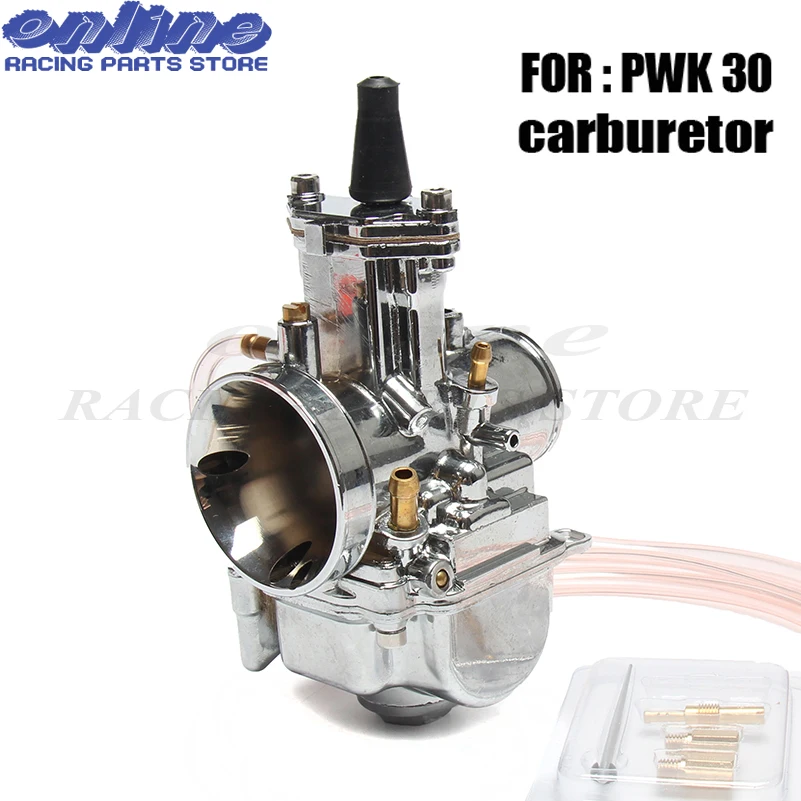 

Quality 30mm Universal carb for Mikuni Maikuni PWK30 Carburetor Parts 100cc to 150cc Scooters With Power Jet Motorcycle ATV