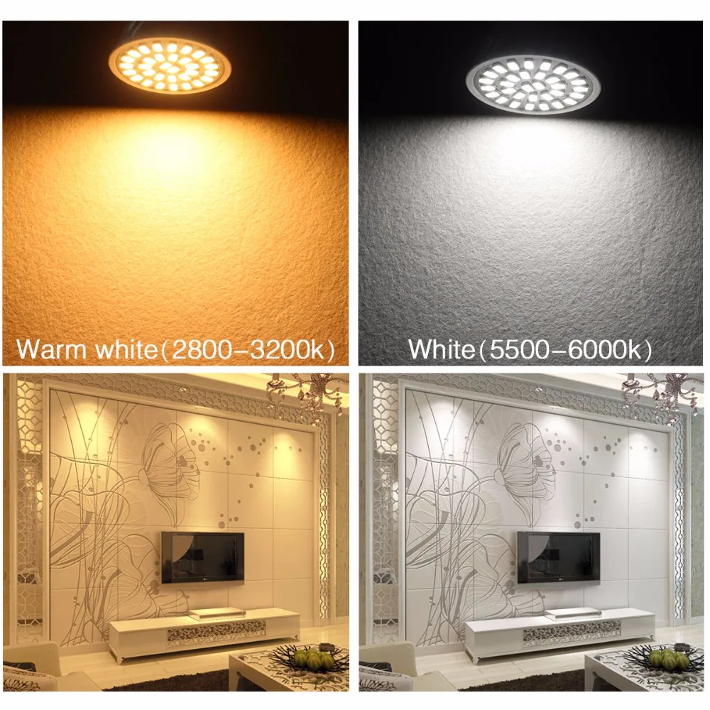 Светодиодная диодная лампа MR16 GU10 8 вт 110 в 220 в|led e27|ampoule led e27ampoule |