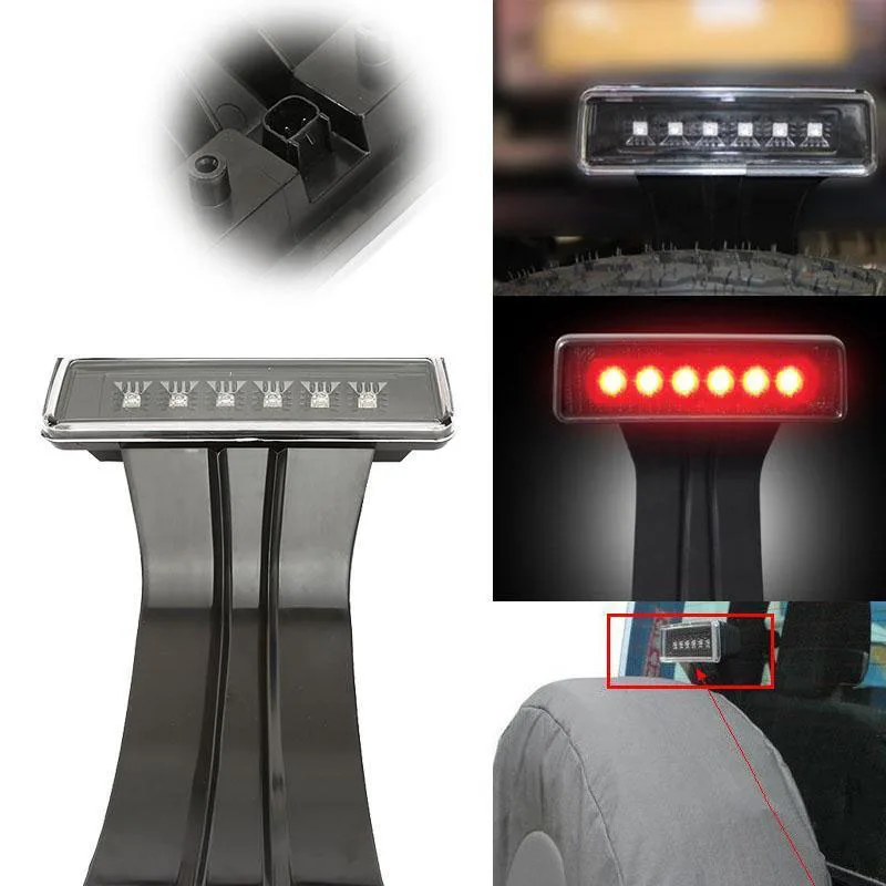For 2007 2017 Jeep Wrangler & Wrangler Unlimited JK LED Third Brake