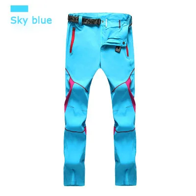 Mujeres al aire libre senderismo pantalones estiramiento elástico cazadora mujeres resistente al agua de secado rápido camping trekking caza Pantalones Mujeres al aire libre senderismo pantalones estiramiento elástico cazadora mujeres resistente al agua de secado rápido camping trekking caza Pantalones