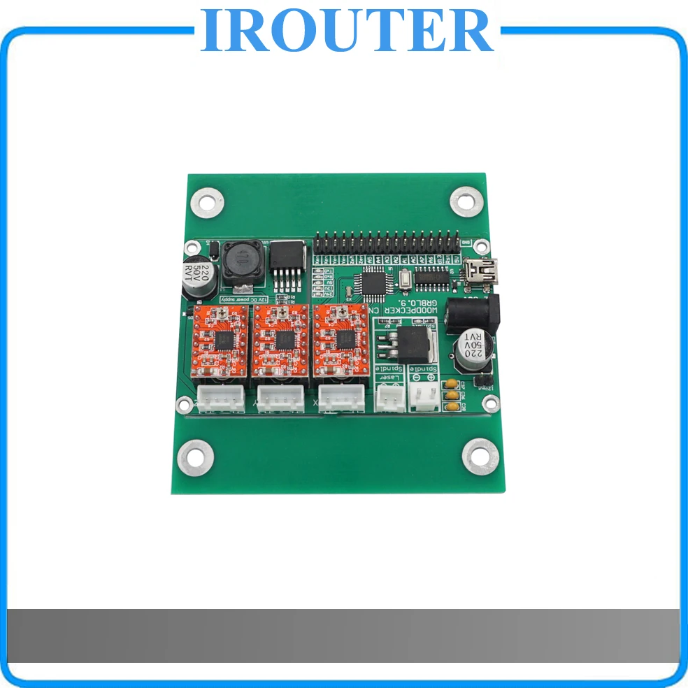 Freeshipping USB Port Cnc Engraving Machine Control Board 3 Axis Control Laser Engraving Machine Board GRBL