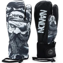 Мужские водонепроницаемые лыжные перчатки, зимние перчатки для сноуборда, скейтборда, снегохода, охоты, рыбалки, быстрого мотоцикла, езды на велосипеде, ручная грелка