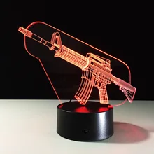 Внешний аккумулятор Usb Led 3d светильник Настенный светильник на батарейках акриловый ночной Светильник детская лампа для спальни Мини Usb светодиодный мини-светильник