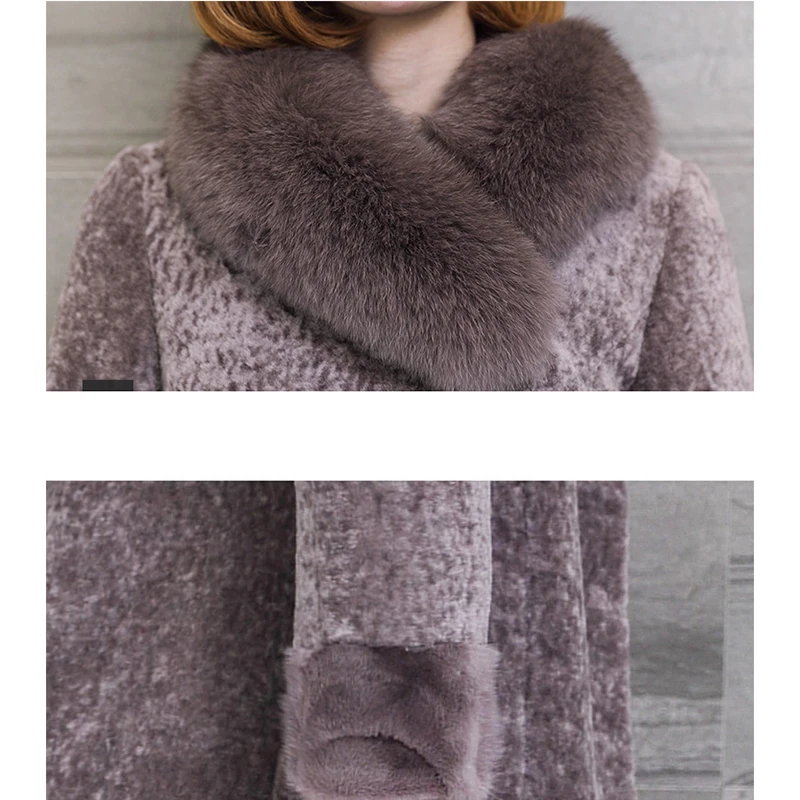 Winter Large size High quality Women Fur coat 2018 New Fashion Comfortable Fox fur Mink Fur Women Real Fur M-XXXXL LH32