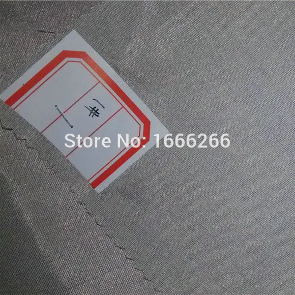 grey color Блок EMF поли серебро Волокно Ткань для различных целей - Цвет: grey color