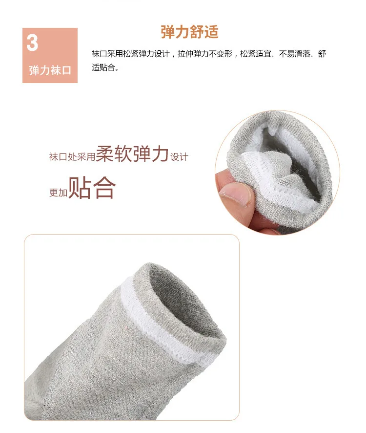 1 Pair Delicate Silicone Moisturizing Gel Heel Socks Like Cracked Foot Skin Care Protector Feet Massager Foot Pain Relief (3)