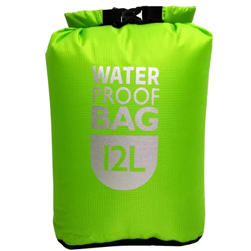 6L 12L 24L рафтинг для плавания на лодках сухой мешок парусный Каякинг каноинг река Трассировка пакет треккинг плавающий водонепроницаемый мешок - Цвет: Green 12