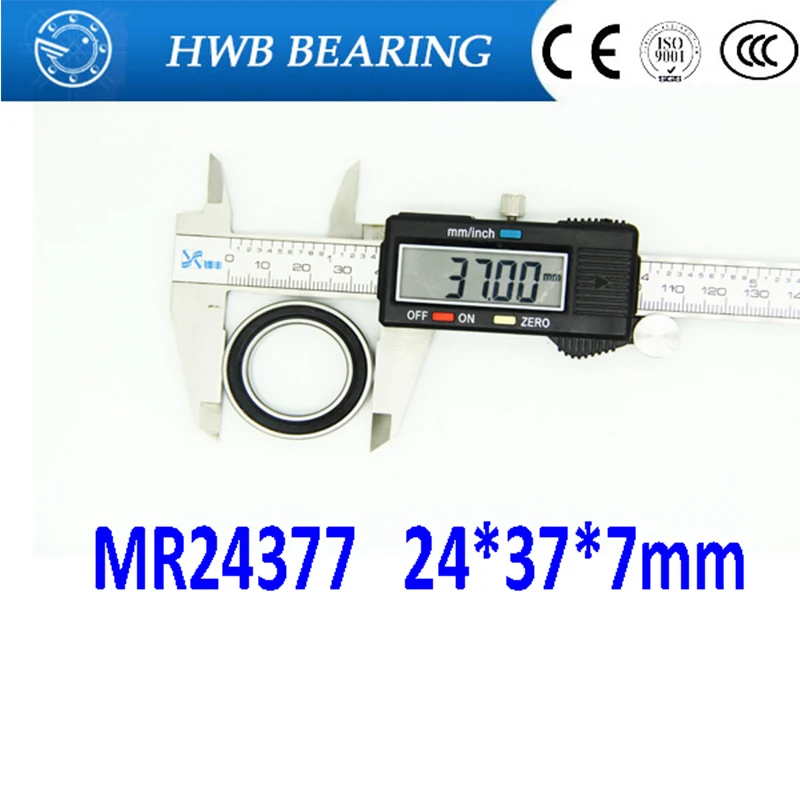 Комплект из 2 предметов MR24377 MR2437 2RS 24377 MR2437LLB MR243707 24х37х7 мм задний кронштейн для
