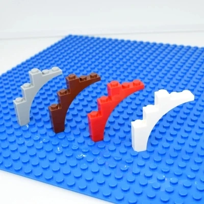 

8 PCS Moc TBrick, Arch 1 x 5 x 4 - Continuous Bow 2339 DIY Enlighten Building Blocks Block Bricks Compatible