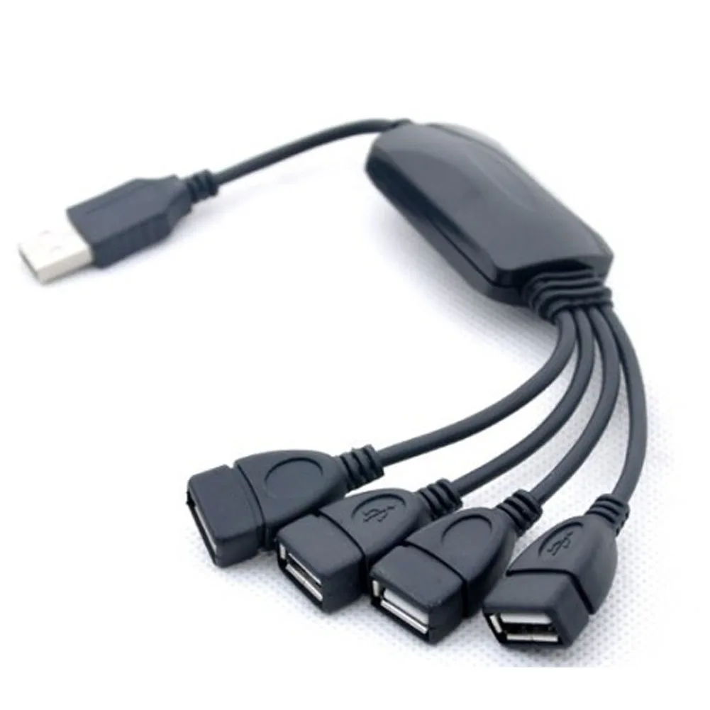 4 Порты и разъёмы высокое Скорость USB кабель мульти расширение Hub адаптер для портативных ПК