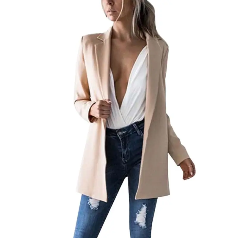 Buy Womens Blazers Long Sleeve Cardigan Plus Size