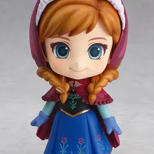 Принцесса снег фигурка принцесса Анна Nendoroid 550 ПВХ игрушки 10 см милые Ver. Аниме Анна коллекционер Brinquedos модель куклы Figma