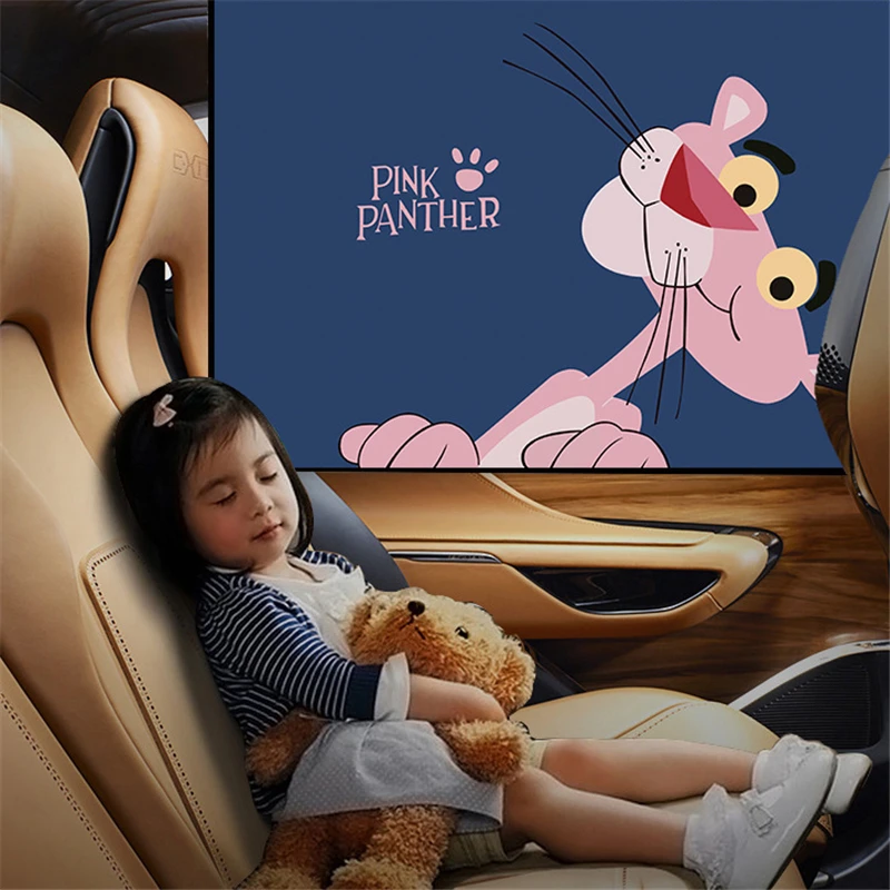 

Universal Car Cartoon Magnet Sun Shade Curtains Windshield Sunshade Rear Side Auto Window Sunshade UV Protect Reflector Cover