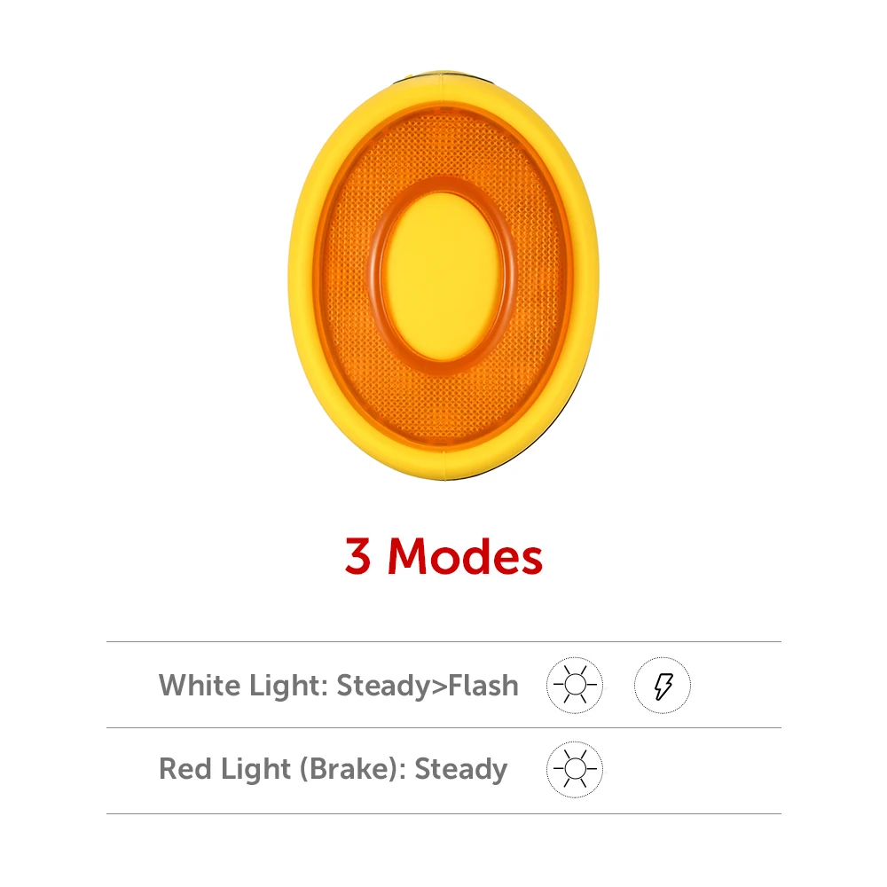 Perfect Lixada Bicycle Light USB Rechargeable Bike Brake Tail Lamp Safety Warning Bike Lights LED Rearlight for Night Riding 4 Colors 6