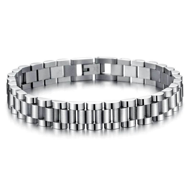 

Fashion Punk Bracelet Men Chains Armband Retro Hip Hop Stainless Steel Bracelets Pulsera Homme Pulseira Jewellery Accessories
