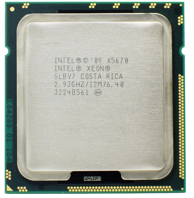 Intel Xeon X5670 Processor 2.93GHz LGA 1366 12MB L3 Cache Six Core server CPU