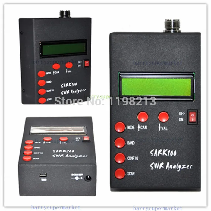 SARK100 ANT SWR Antenna Analyzer Meter tester monitor checker detector For HAM Radio Hobbists