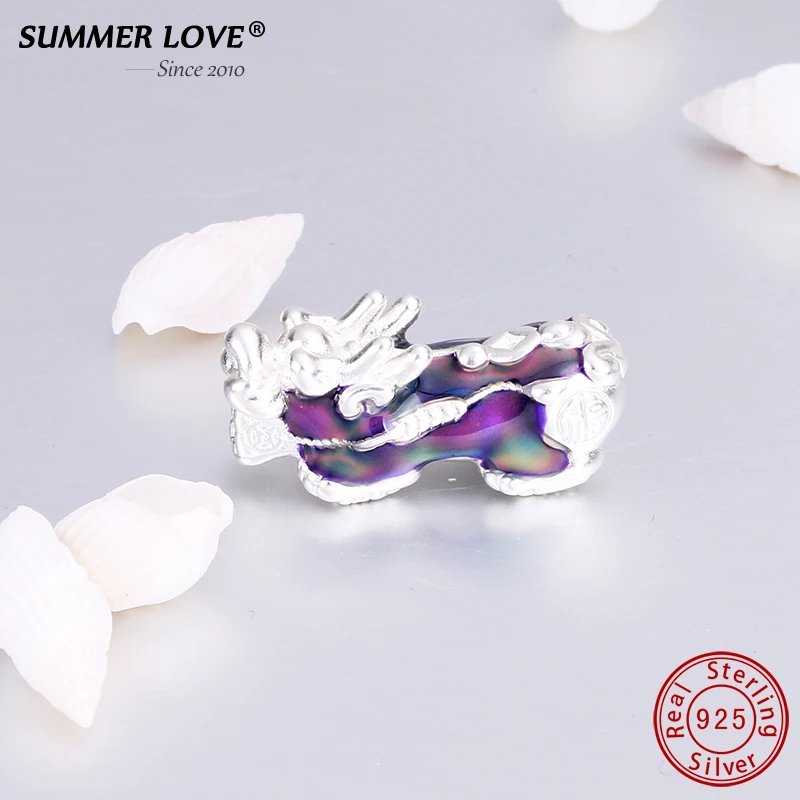 999 Sterling Silver Pixiu Lion Animal Necklace Pendant For Men Women Changeful Color Fine Jewelry Findings DIY Charms Gift 999 Sterling Silver Pixiu Lion Animal Necklace Pendant For Men Women Changeful Color Fine Jewelry Findings DIY Charms Gift