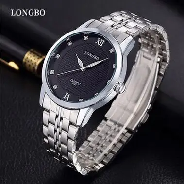Longbo бренд Femme Marque Роскошные Брендовые Часы женские полностью из нержавеющей