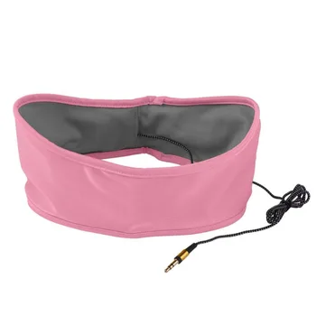 

Hot Head-Mounted Sleep Headphones Soft Earphones Music Headset For Iphone Samsung Eye Masks New