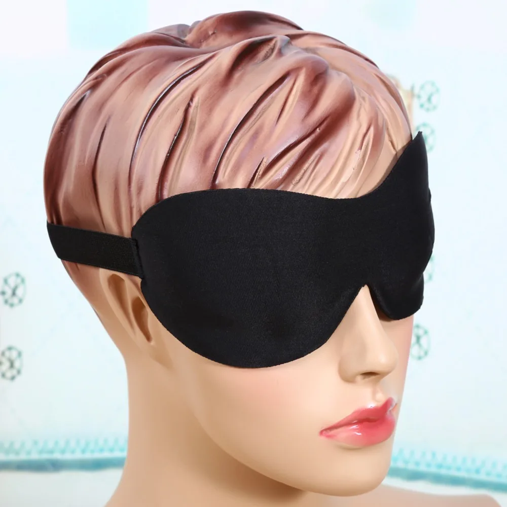 Breathable 3D Sleeping Eyeshield Eye Mask Cover Travel Blindfold Noon