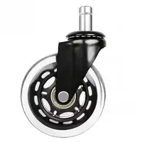 5Pcs Durable Insertion-type Furniture Office Chair Hard Floors Universal Wheel good wear resistance high quality