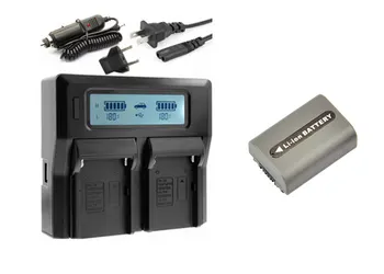 

NP-FP50 NP-FP51 NPFP50 NPFP51 FP50 FP51 Battery+LCD Dual USB Charger for Sony DCR-HC19 HC30 HC40 HC46 AC-VQP10 ACC-TCP5 DCR-HC26