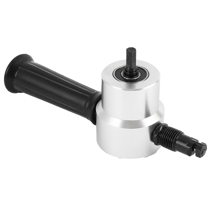 

Nibbler Saw Cutter Metal Cutting Double Head Sheet Nibbler Saw Cutter Tool Drill Attachment Free Cutting Tool Metal Cutting