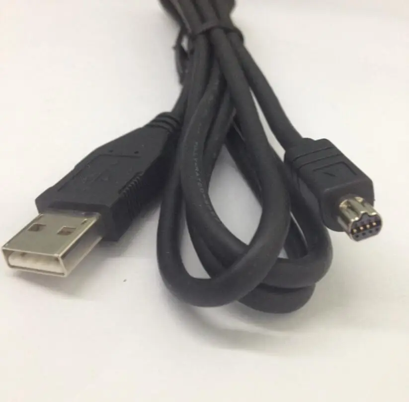 

UC-E1 UC-E3 Camera Data Cable Cord For for Nikon Coolpix 4500 5400 5700 5000 Usb A Male to Usb B Mini 8 Pin 1m 100pcs/lot