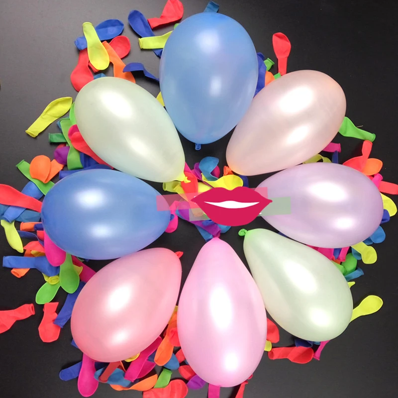 500 шт No3 воздушные шары флуоресцентные круглые латексные маленькие воздушные шары для игры в стрельбу воздушные шары для свадебной вечеринки Веселая игрушечная бомба воздушные шары