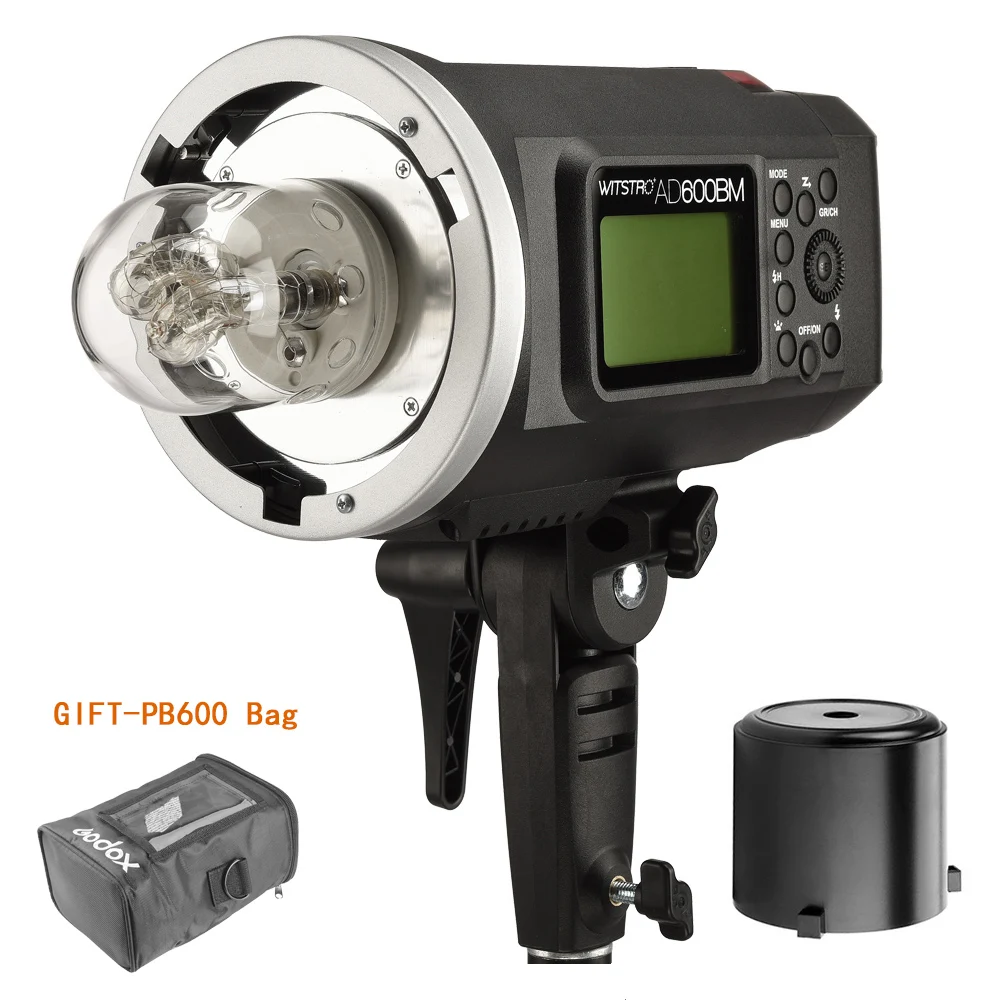 

Godox Wistro AD600 AD600BM Manual Version Bowens Mount GN87 HSS 1/8000S 2.4G X System All-In-One Outdoor Strobe Flash Light