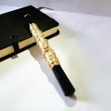 Unique gift ideas for girlfriend 2017 new Christmas ideas for men Luxury golden color metal pen