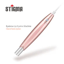 Stigma Tattoo Hybrid Tattoo Pen Rotary Tattoo Machine Permanent Alloy Makeup Pen Needle Cartridges EM304 2 in 1 rotary tattoo machine gun permanent makeup pen kit 50 needle cartridges tattoo gun permanent makeup machine