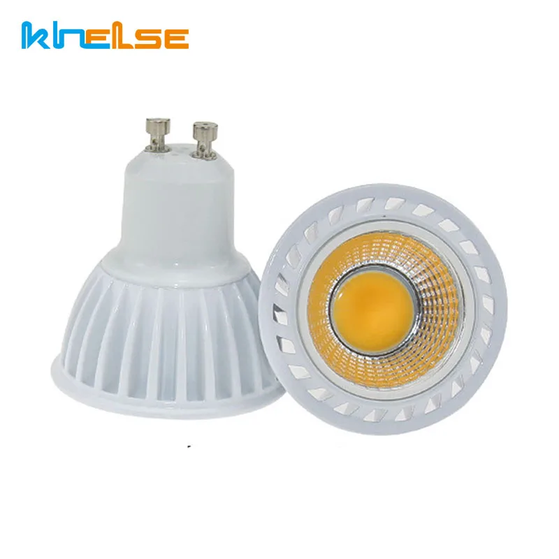 

GU10 Led Bulb Dimmable 5W cob Recessed Lighting GU10 LED spotlight white bulbs diameter 50mm ceiling spot light fixture