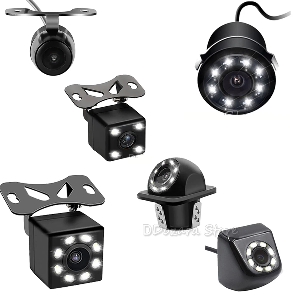 

car accessories Rear View Camera for Universal cars camara automovil led light Backup Camera